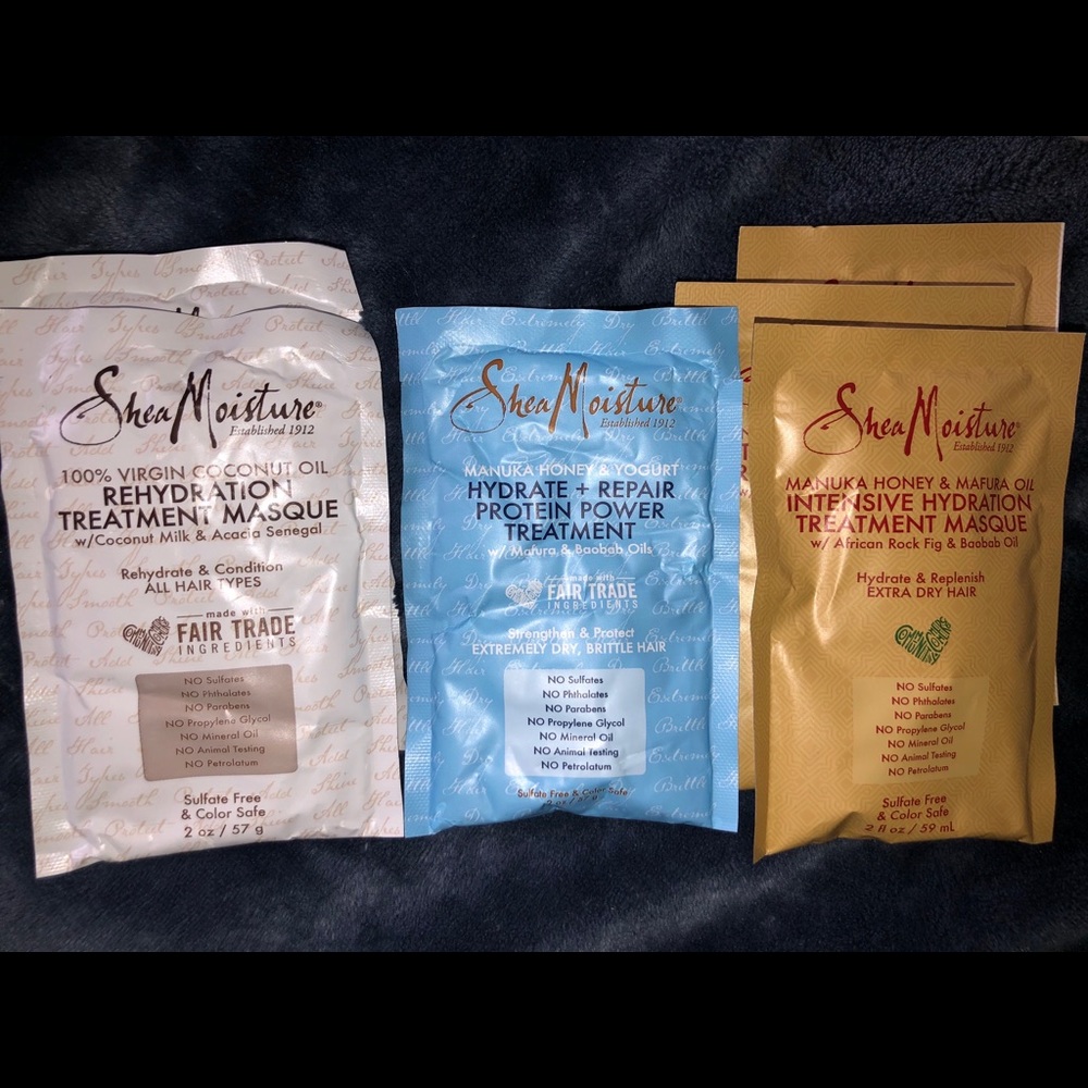 6 Shea Moisture hair masks